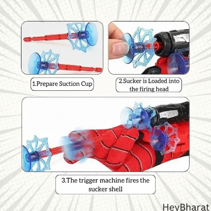 HeyBharat™ Spidey-Snap Web Shooter