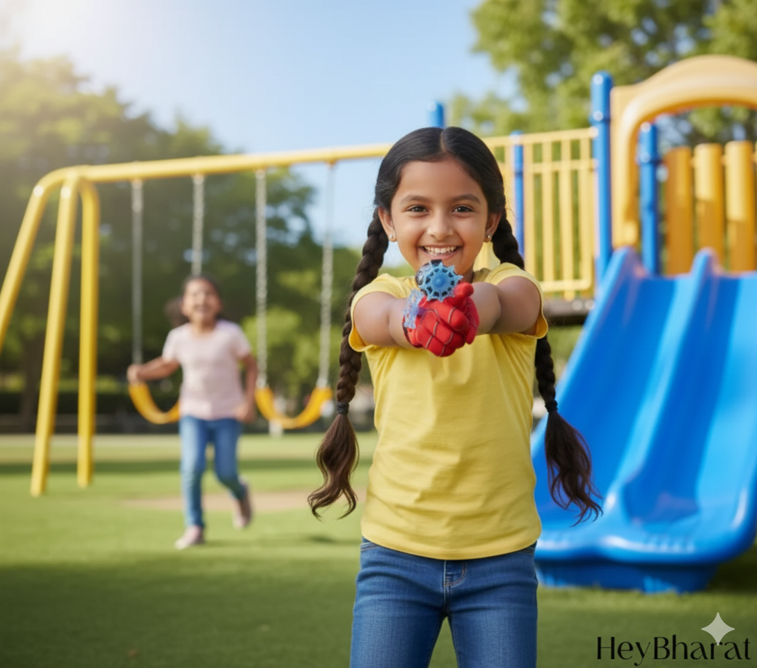 HeyBharat™ Spidey-Snap Web Shooter