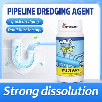 (BUY 1 GET 1 FREE) HeyBharat™️ Drain Cleaner Powerful Agent