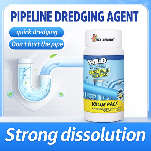 (BUY 1 GET 1 FREE) HeyBharat™️ Drain Cleaner Powerful Agent