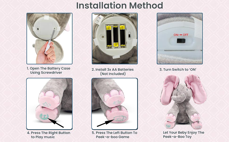 HeyBharat™ Interactive Elephant Sound Toy